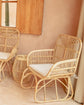 Lovina  Square Rattan Sofa Chair