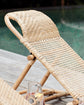 Ombak Rattan Fold Up Weekender Chair - Natural