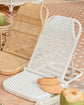 Ombak Rattan Fold Up Weekender Chair - White