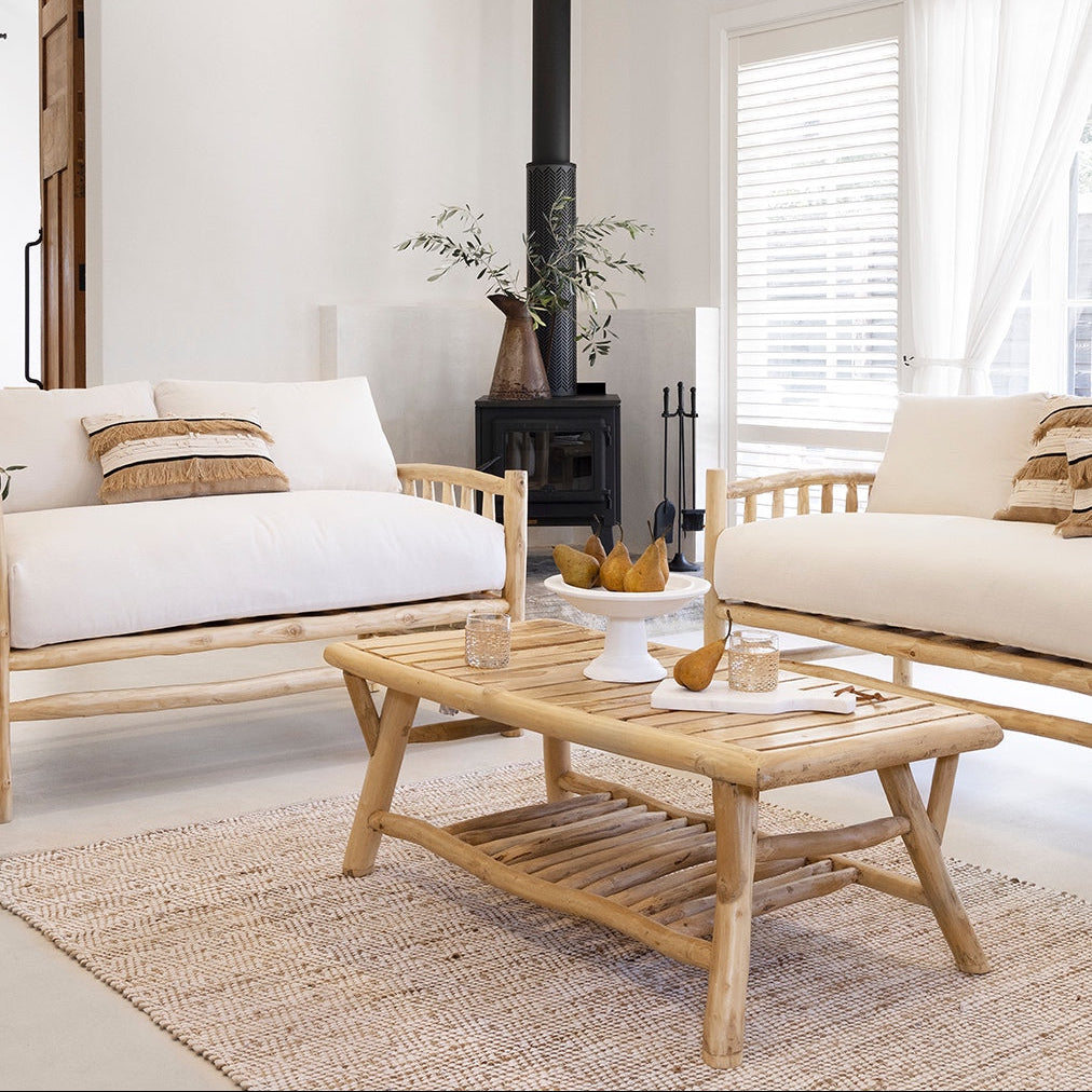 Flores Teak Branch Coffee Table | 120cm long