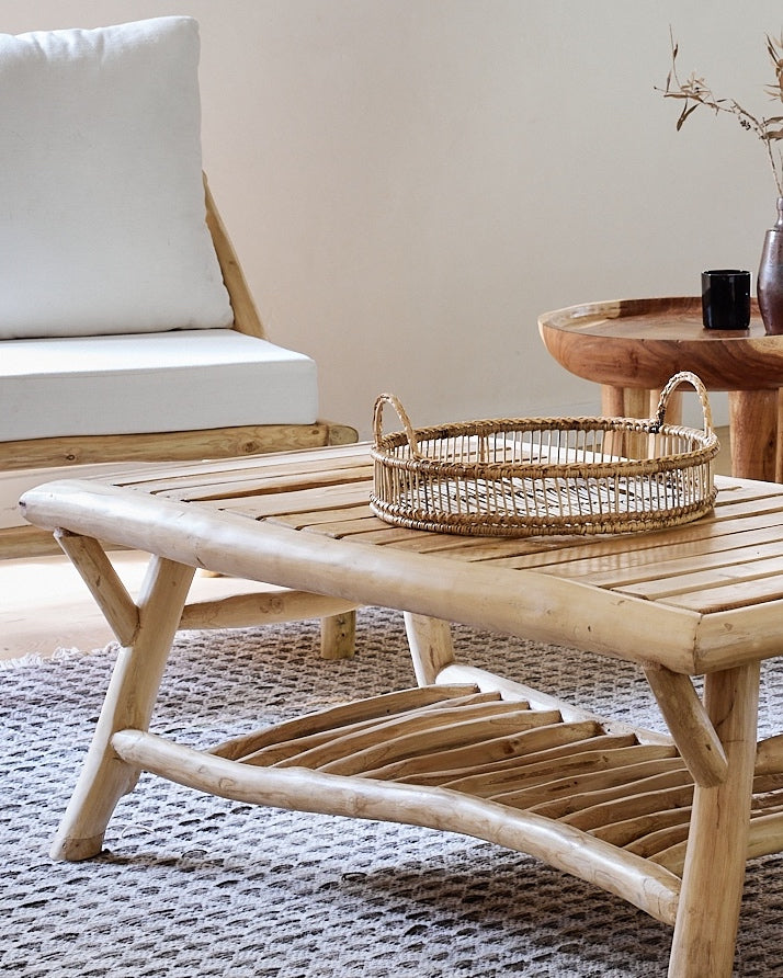 Flores Teak Branch Coffee Table | 120cm long