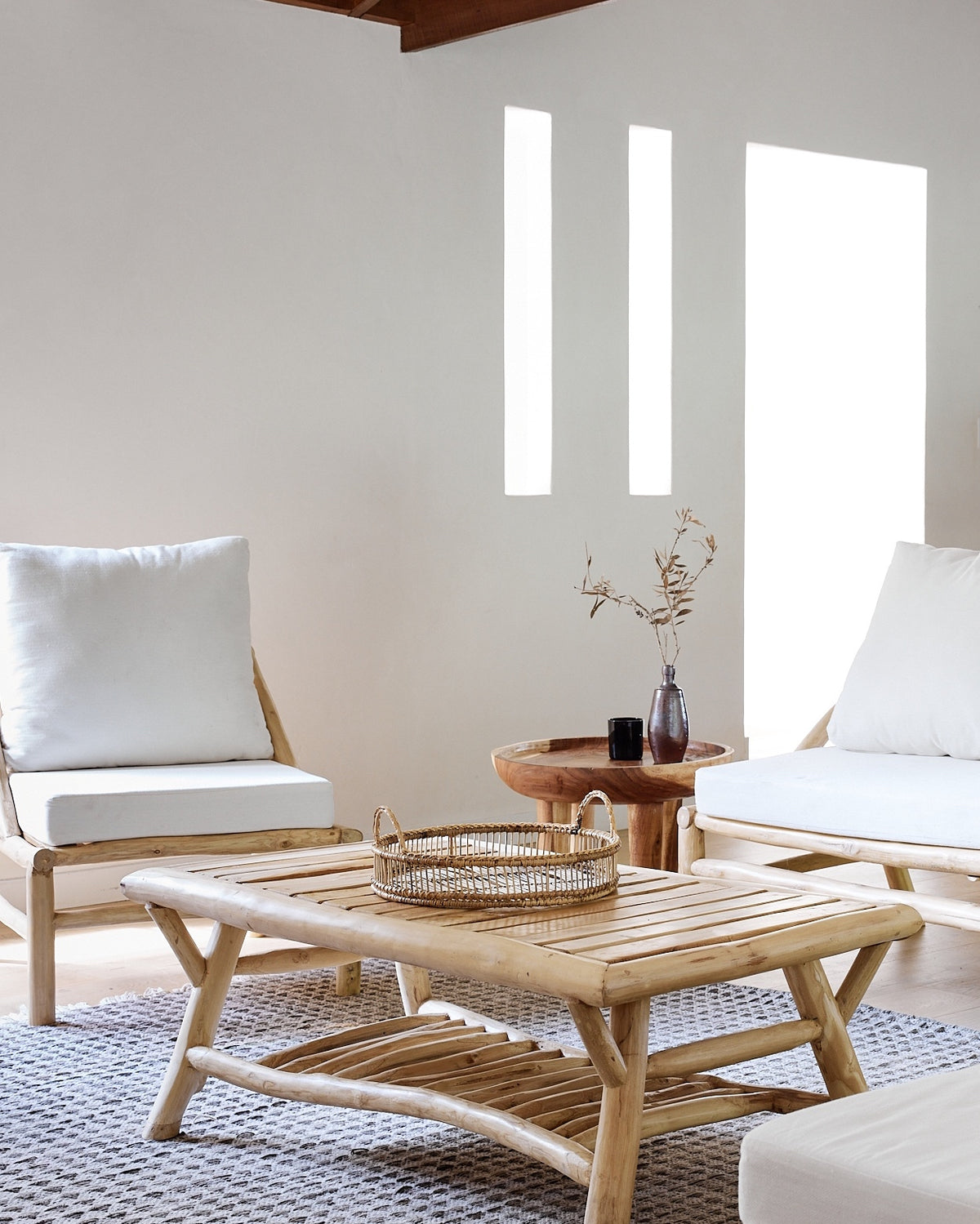 Flores Teak Branch Coffee Table | 120cm long