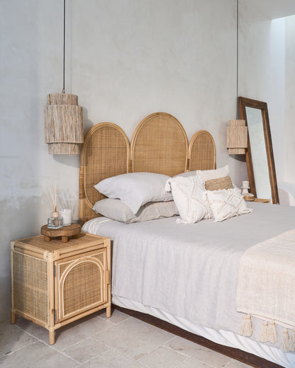 Busur Rattan Sunshine Side Table Cupboard