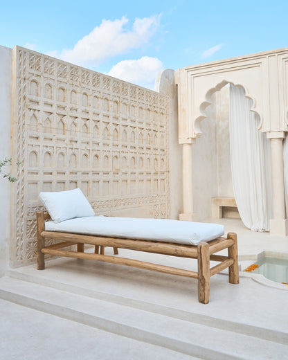 Cabang Outdoor Teak Branch Sun Lounger