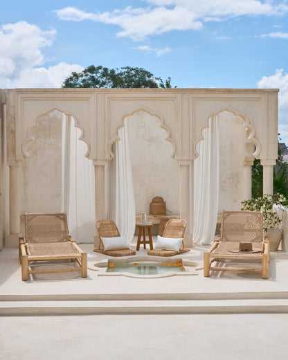 Matahari Outdoor Teak Branch Sun Lounger