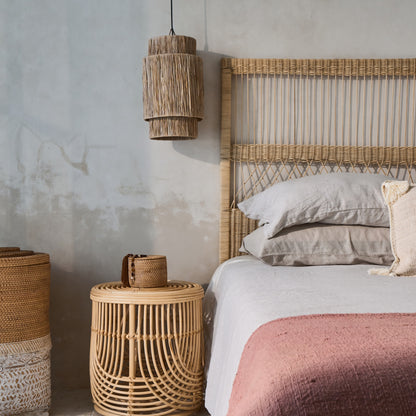 Rote Cane Panel Design Bedhead - King, Queen, Double
