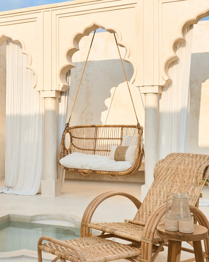Teman Double Hanging Chair - Natural